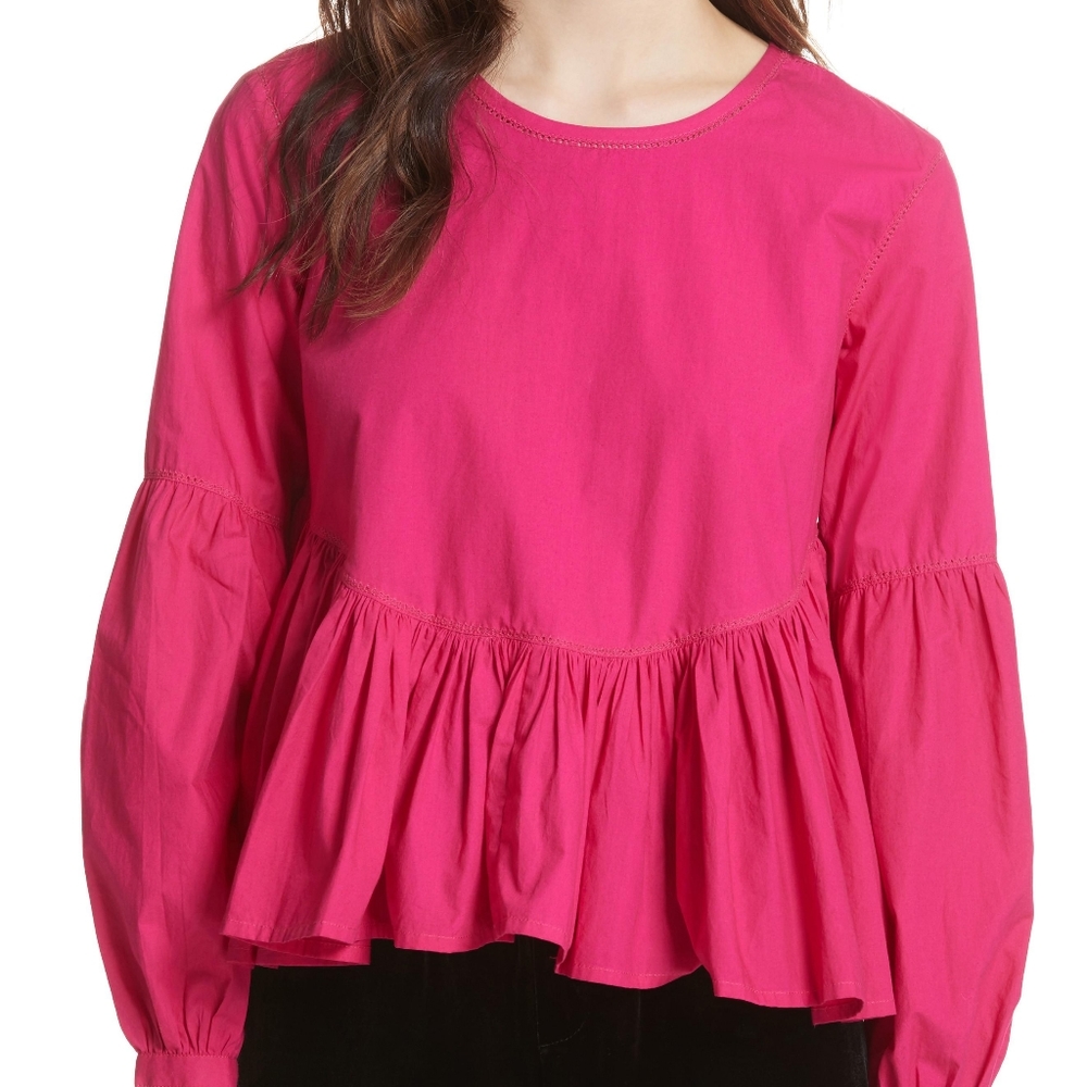 Joie Haukea Shirred Top size S